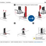 CC-782 pinza suelo vidrio instrucciones montaje