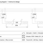 esquema de conexiones leds