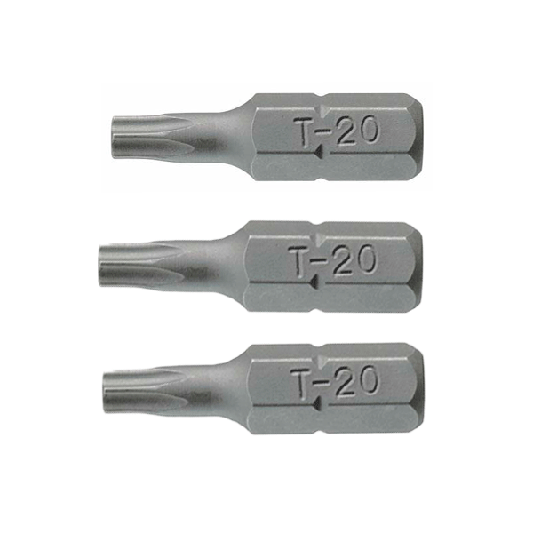 PUNTAS TORX TX20 TX2502003 (PACK 3) - Gentile Metal Store